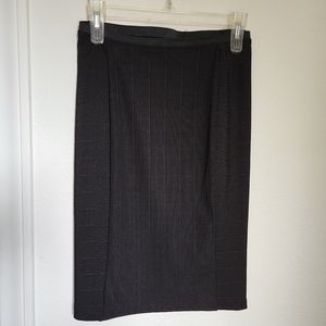 Zara midi pencil skirt ribbed